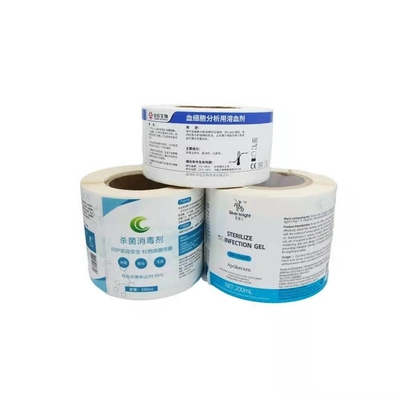 Strong Adhesive Waterproof Medical Label Stickers Pill Bottle Packaging