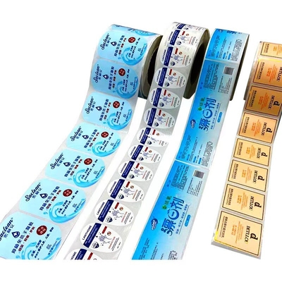 Custom Logo Packaging Hologram Label Sticker Gold Genuine Secure Printable