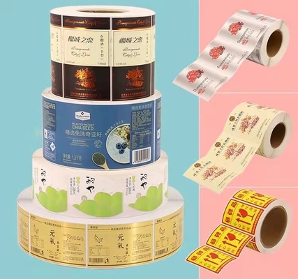 Clear Printing Hair Shampoo Bottle Label Stickers Label Waterproof Quick Inking Inkjet