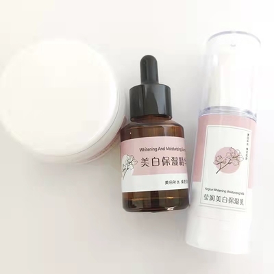 Beauty Cosmetic Sticker Label Vinyl Paper Private Brand Logo Round Waterproof