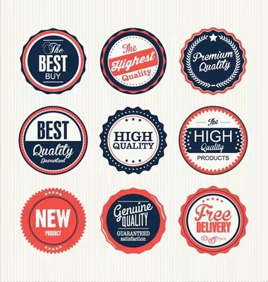 Private Cosmetic Label Printing Private Self Adhesive Vinyl Stickers Glass Bottle