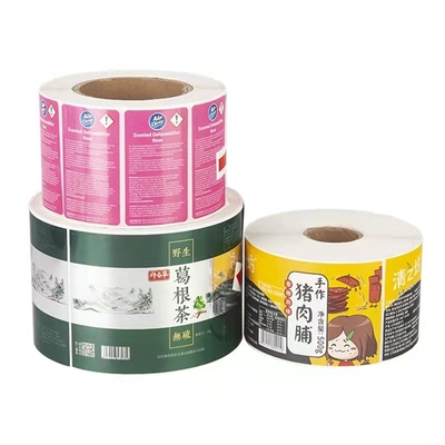 Printable Cosmetic Label Packaging Makeup Self Adhesive Vinyl Glass Bottle Printing