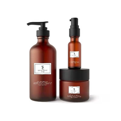 Custom Cosmetic Jar Labels Container Coated Paper PS Version Printing