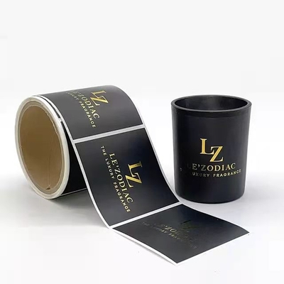 Bespoke Beauty Cosmetic Label Printing Luxury Food Product Lip Gloss Business Stickers