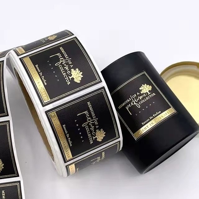 Bespoke Beauty Cosmetic Label Printing Luxury Food Product Lip Gloss Business Stickers