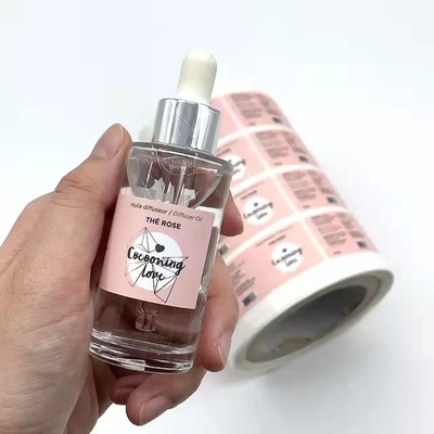 Personal Care Cosmetic Label Printing Sanitizer Bottle Sticker Adhesive Outdoor