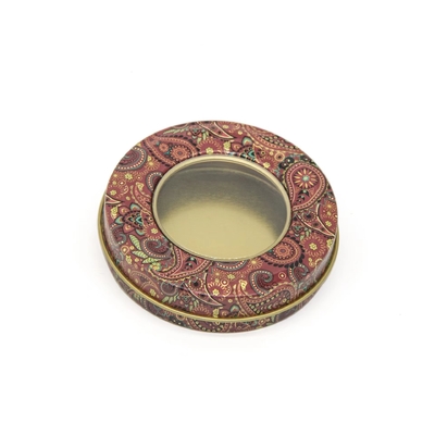 4 Oz 8 Oz Metal Tin Candle Containers Jars 70x20mm Round