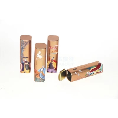 Round Metal Tea Storage Containers Canister Box Tins Cans Packaging
