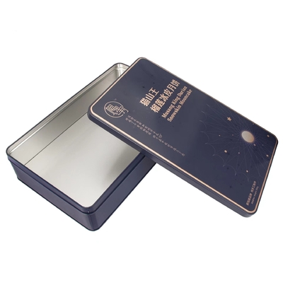 Wallet Metal Tin Boxes Container Square Biscuit Case Luxury Moon Cake Rectangular