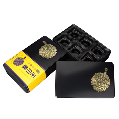 Jewelry Metal Tin Boxes Pencil Luxury Diamond Food Packing ISO9001