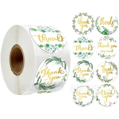 Template Thank You For Supporting My Small Business Stickers Label Cute Custom