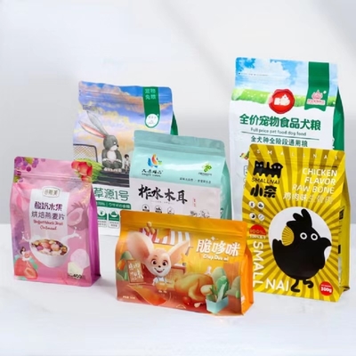 Custom Logo Plastic Vacuum Packaging Bag , Anti Fog Dry Food Packaging Bag