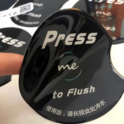 Custom Epoxy Sticker Printing For Electronic Price Multicolor
