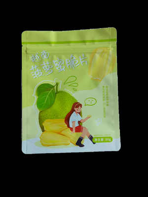 Printed Plastic Product Packaging Bags With Ziplock Food Product