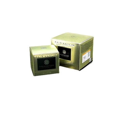 Fancy Birthday Kraft Cardboard Gift Box Packaging Paper Foldable White Translucent