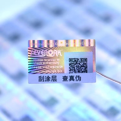 Custom Logo Packaging Hologram Label Sticker Gold Genuine Secure Printable