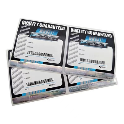 Custom Logo Packaging Hologram Label Sticker Gold Genuine Secure Printable