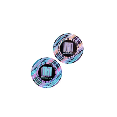 Security Packaging Hologram Sticker Package Holographic Tamper Evident Labels Lip Gloss 3D 2D