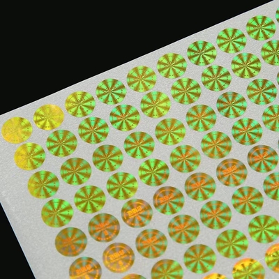 Custom Tamper Proof Seal Stickers Printed Self Adhesive Labels Bottle Security Small Beverage