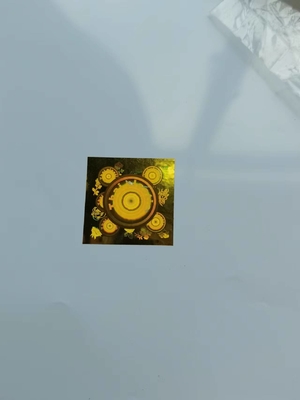 Holo Anti Counterfeit Sticker Laser Security Serial Number Protect Consumers Circle Custom
